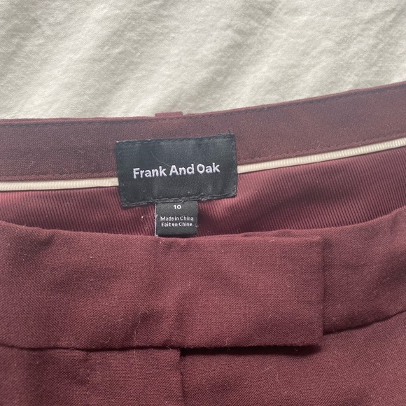 Frank and Oak Eleanor slacks - Picture 2 of 3